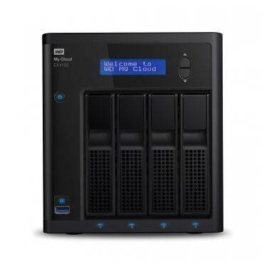 Western Digital My Cloud EX4100 Ethernet LAN Desktop Black NAS