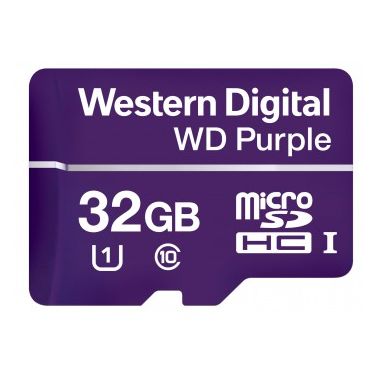 Western Digital Purple memory card 32 GB MicroSDHC Class 10