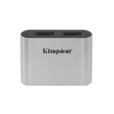 Kingston Technology USB3.2 Gen1 Workflow Dual-Slot microSDHC/SDXC UHS-II Card Reader