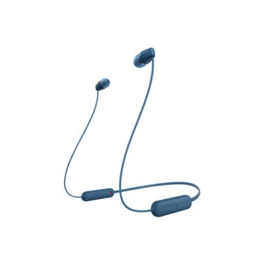 Sony WI-C100 Headset Wireless In-ear Calls/Music Bluetooth Blue