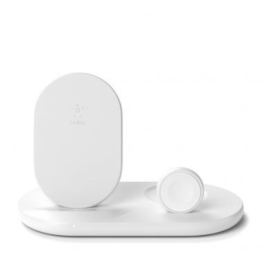 Belkin BOOST?CHARGE Headphones, Smartphone, Smartwatch White AC Wireless charging Indoor