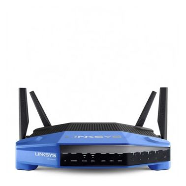 Linksys WRT1900ACS wireless router Dual-band (2.4 GHz / 5 GHz) Gigabit Ethernet Black,Blue