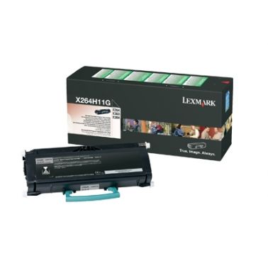 Lexmark X264H11G Toner-kit return program, 9K pages ISO/IEC 19752 for Lexmark X 264