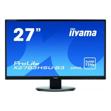iiyama ProLite X2783HSU-B3 computer monitor 68.6 cm (27") 1920 x 1080 pixels Full HD LED Flat Matt Black