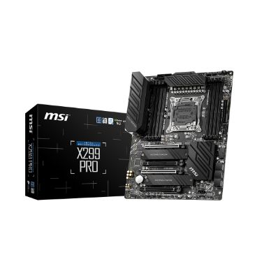 MSI X299 Pro Intel X299 LGA 2066 (Socket R4) ATX