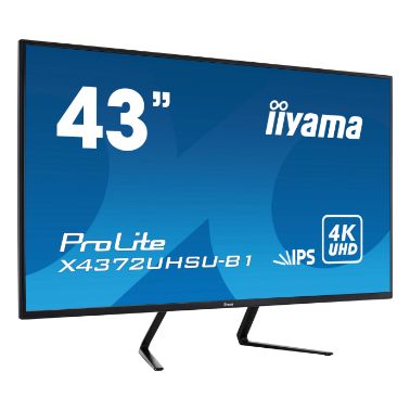 iiyama ProLite X4372UHSU-B1 computer monitor 108 cm (42.5") 3840 x 2160 pixels 4K Ultra HD LED Black