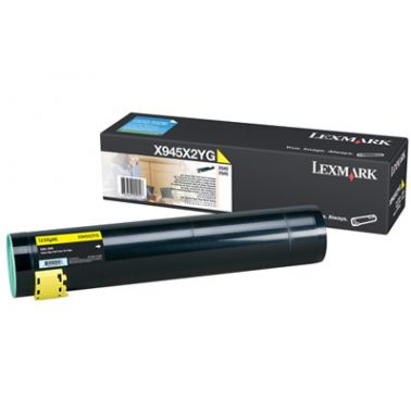 Lexmark X945X2YG Toner yellow, 22K pages ISO/IEC 19752 for Lexmark X 940