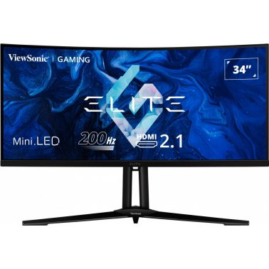 Viewsonic XG341C-2K computer monitor 86.4 cm (34") 3440 x 1440 pixels UltraWide Quad HD Black