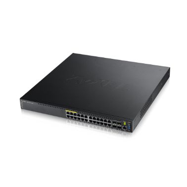 Zyxel XGS3700-24HP Managed L2+ Black Power over Ethernet (PoE)