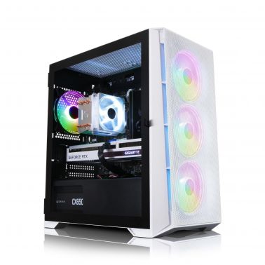 AWD IT Mesh White Intel Core i5-12400F RTX 4060 16GB RAM 1TB SSD Windows 11 Gaming PC