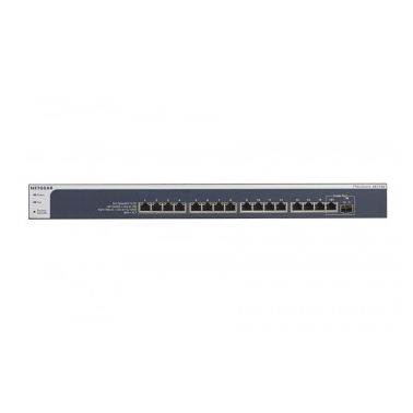 Netgear XS716E Managed L2 10G Ethernet (100/1000/10000) Black 1U