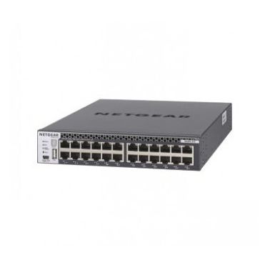 Netgear M4300-24X Managed L3 10G Ethernet (100/1000/10000) Black 1U