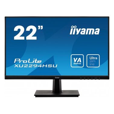 iiyama ProLite XU2294HSU-B1 LED display 54.6 cm (21.5") 1920 x 1080 pixels Full HD Flat Matt Black