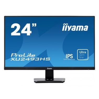 iiyama ProLite XU2493HS-B1 computer monitor 60.5 cm (23.8") 1920 x 1080 pixels Full HD LED Flat Matt Black