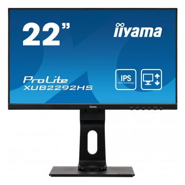 iiyama ProLite XUB2292HS-B1 LED display 54.6 cm (21.5") Full HD Flat Black