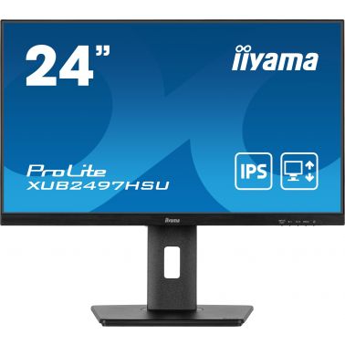 iiyama ProLite XUB2497HSU-B1 computer monitor 61 cm (24") 1920 x 1080 pixels Full HD LED Black