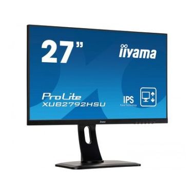 iiyama ProLite XUB2792HSU-B1 LED display 68.6 cm (27") 1920 x 1080 pixels Full HD LCD Flat Matt Black