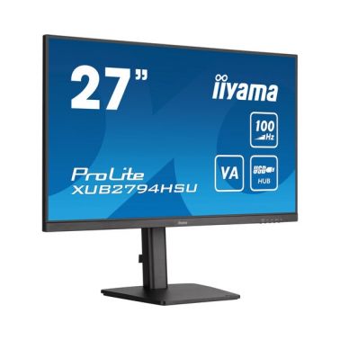 iiyama ProLite XUB2794HSU-B6 computer monitor 68.6 cm (27") 1920 x 1080 pixels Full HD Black