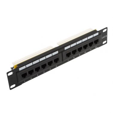 Cablenet SOHO 10" 8 Port Cat5e 1U UTP Patch Panel