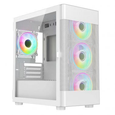 VIDA ZEPHYR-WHT computer case Tower White