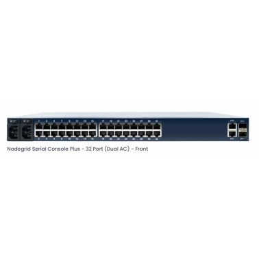 ZPE Nodegrid Serial Console Plus 32-port Cisco Rolled, Dual AC, 4-Core Intel CPU, 4GB DDR4, 32GB SSD, 2 SFP+, 2 GbE, 2 USB 3.0, 1 HDMI, 1 console, 4G LTE (CAT 12)