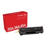Xerox 006R03708 Toner cartridge black, 2K pages (replaces Canon 725 HP 35A/CB435A 36A/CB436A 85A/CE285A) for Canon LBP-3018/6000/HP LaserJet P 1505/HP Pro P 1100