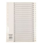 CTS A4 Polypropylene 1-20 Indexed Dividers