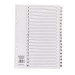 CTS A4 White index Dividers 1-20