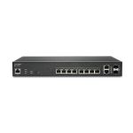 SonicWall SWS12-10FPOE Managed L2 Gigabit Ethernet (10/100/1000) Black Power over Ethernet (PoE)