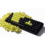 Tai Hao Tai-Hao TPR Rubber Backlit Double Shot 22 Keys Neon Yellow