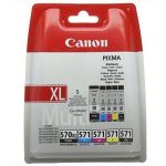 Canon 0318C004/PGI-570CLI571 Ink cartridge multi pack 1xPGI BK + 1xCLI Bk,C,M,Y Pack=5 for Canon Pixma MG 5750/7750