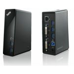 Lenovo ThinkPad USB 3.0 Dock (EU) Wired USB 3.2 Gen 1 (3.1 Gen 1) Type-A Black