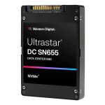 Western Digital Ultrastar DC SN655 3.84 TB U.3 PCI Express 4.0 NVMe TLC 3D NAND