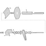 Intermec 1-207084-800 printer/scanner spare part