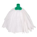 CTS Wholesale Socket Mop Head Big White T1D Standard PB Green (1)