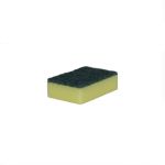 CTS Wholesale Basic Sponge Scourers Green/Yellow - Pack of 10