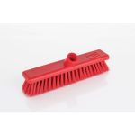CTS Wholesale Soft Washable Broom Head 30cm Red (1)