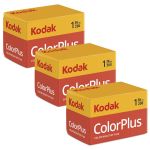 Kodak Color Plus 200 135 Film 36 Exposure - Pack of 3