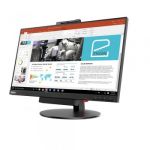 Lenovo 10QXPAT1UK touch screen monitor 60.5 cm (23.8") 1920 x 1080 pixels Black Multi-touch Tabletop
