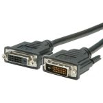 Value Monitor DVI Cable, DVI (24+1), Dual Link, M/F 3.0 m