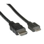 Value HDMI High Speed Cable + Ethernet, A - C, M/M 2 m