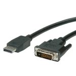 Value DisplayPort Cable, DP-DVI (24+1), M/M 2 m