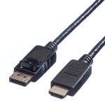 Value DisplayPort Cable, DP - HDTV, M/M, 1 m