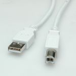 Value USB 2.0 Cable, A - B, M/M 4.5 m