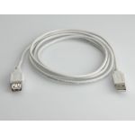 Value USB 2.0 Cable, A - A, M/F 3 m