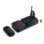 Yealink BH71 Mono Bluetooth Headset with workstation and charging box