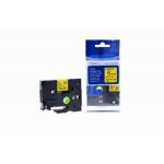 CTS Compatible Brother P-Touch TZe-611 Black on Yellow also for TZ-611 Label Cassette