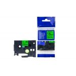 CTS Compatible Brother P-Touch TZe-741 Black on Green also for TZ-741 Label Cassette