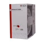 Lindy 12974 networking cable 305 m Cat6 S/FTP (S-STP) Grey