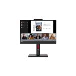 Lenovo ThinkCentre Tiny-In-One 22 Gen 5 LED display 54.6 cm (21.5") 1920 x 1080 pixels Full HD Touchscreen Black
